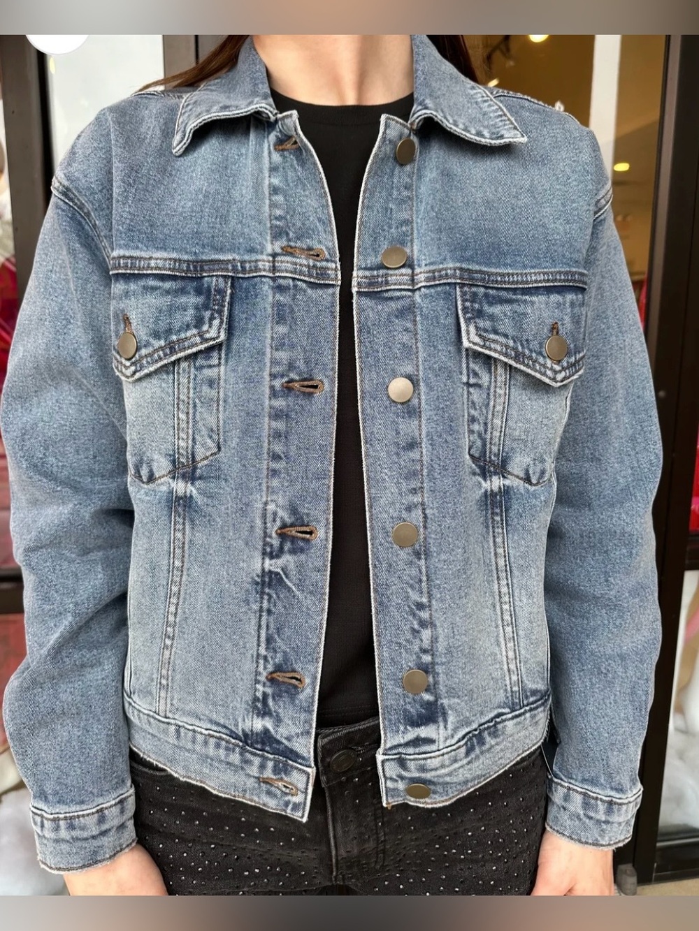 Kut from the Kloth Jean jacket XL